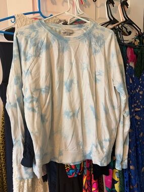 Lucky Brand Light Blue Crewneck Pullover